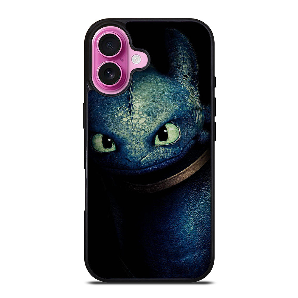 TOOTHLESS DRAGON FACE iPhone 16 Plus Case Cover