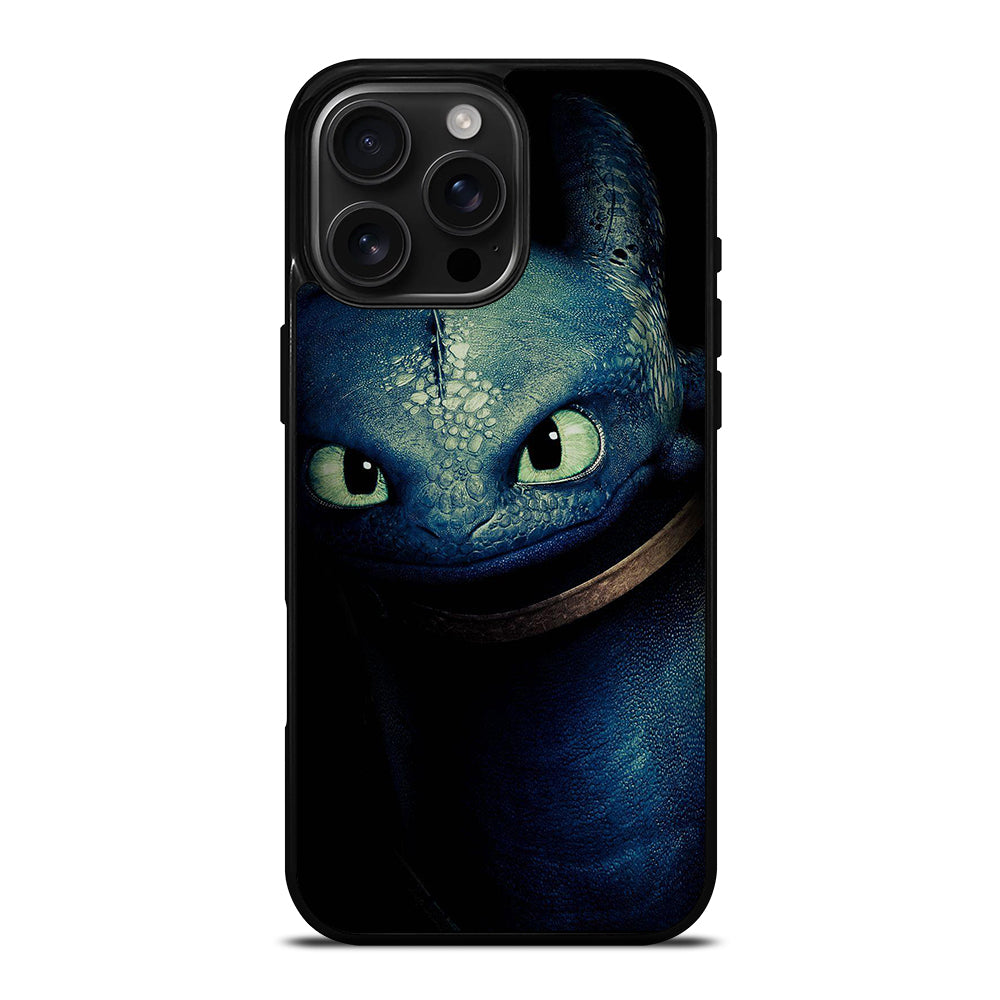 TOOTHLESS DRAGON FACE iPhone 16 Pro Max Case Cover