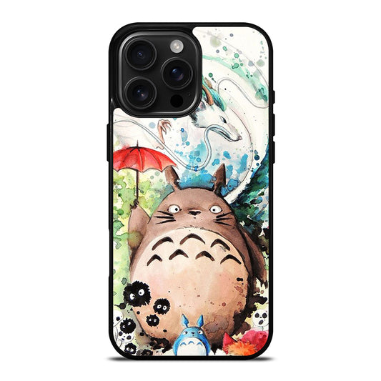 TOTORO CUTE ART iPhone 16 Pro Max Case Cover