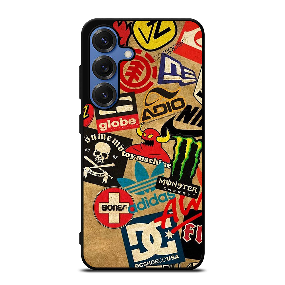 TOY MACHINE SKATEBOARD COLLAGE Samsung Galaxy S25 Case Cover