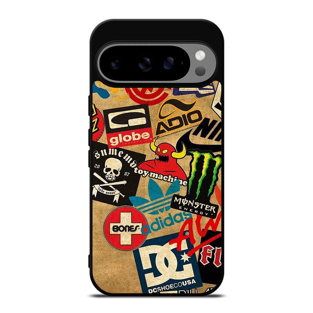 TOY MACHINE SKATEBOARD COLLAGE Google Pixel 9 Pro XL Case Cover