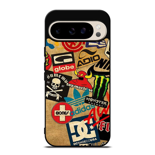 TOY MACHINE SKATEBOARD COLLAGE Google Pixel 9 Pro Case Cover