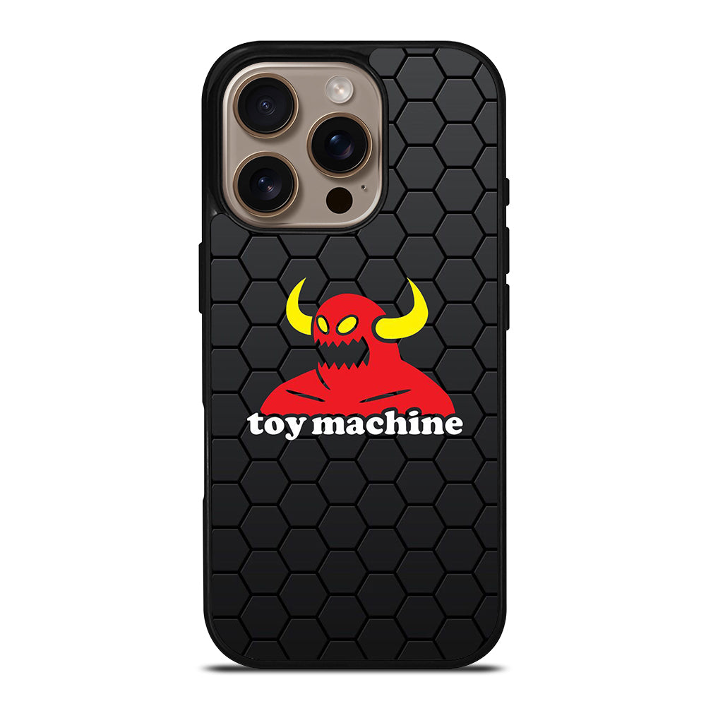 TOY MACHINE SKATEBOARD HEXSAGON LOGO iPhone 16 Pro Case Cover