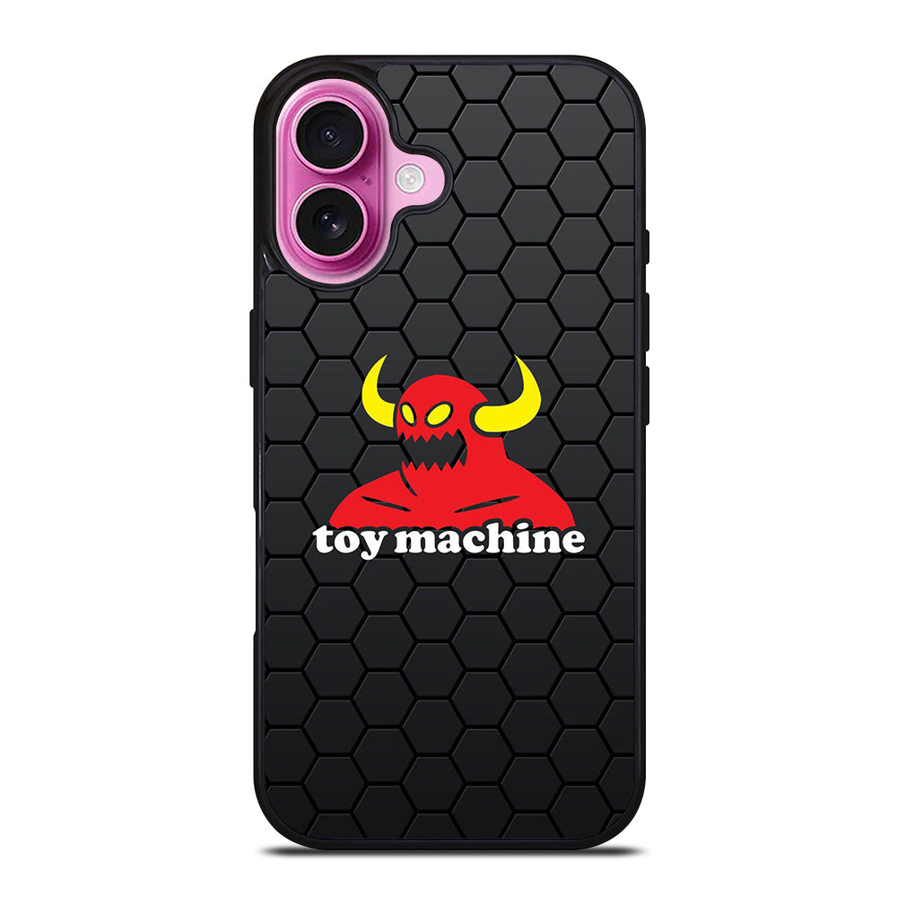 TOY MACHINE SKATEBOARD HEXSAGON LOGO iPhone 16 Plus Case Cover