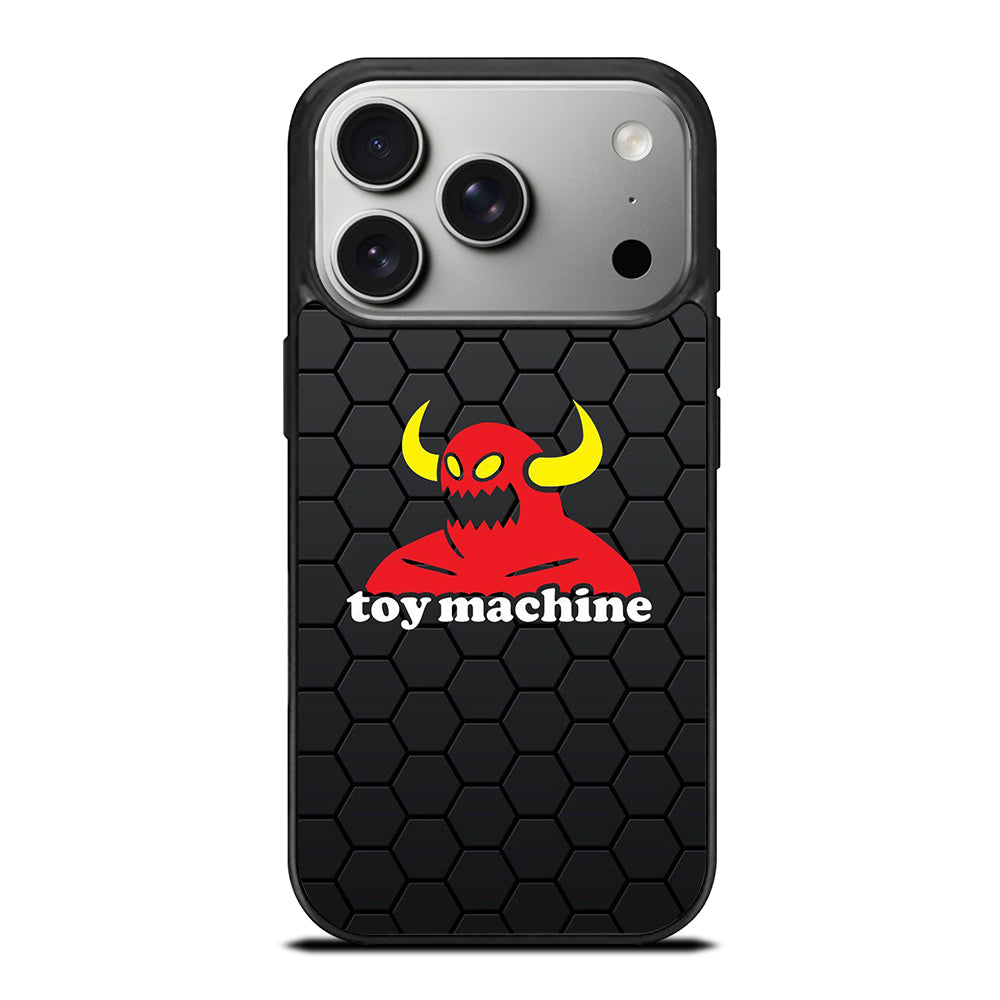 TOY MACHINE SKATEBOARD HEXSAGON LOGO iPhone 17 Pro Case Cover