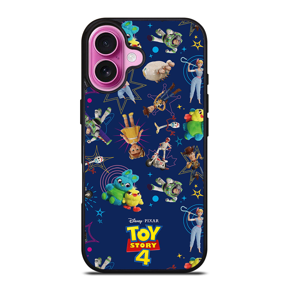 TOY STORY 4 PATTERN iPhone 16 Plus Case Cover