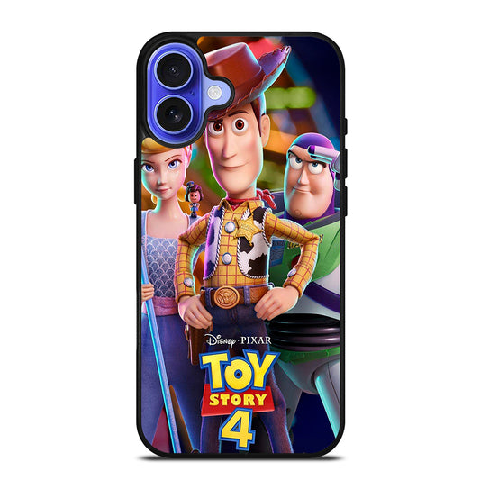 TOY STORY 4 WOODY BUZZ AND BO PEEP iPhone 16 Case Cover