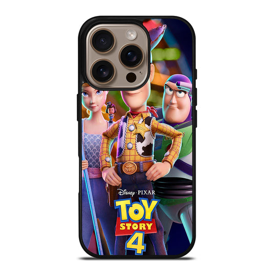 TOY STORY 4 WOODY BUZZ AND BO PEEP iPhone 16 Pro Case Cover