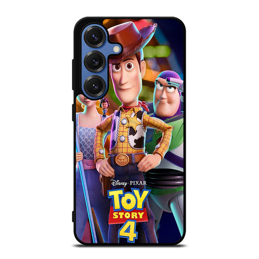 TOY STORY 4 WOODY BUZZ AND BO PEEP Samsung Galaxy S25 Case Cover