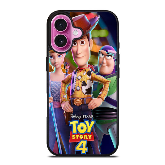 TOY STORY 4 WOODY BUZZ AND BO PEEP iPhone 16 Plus Case Cover