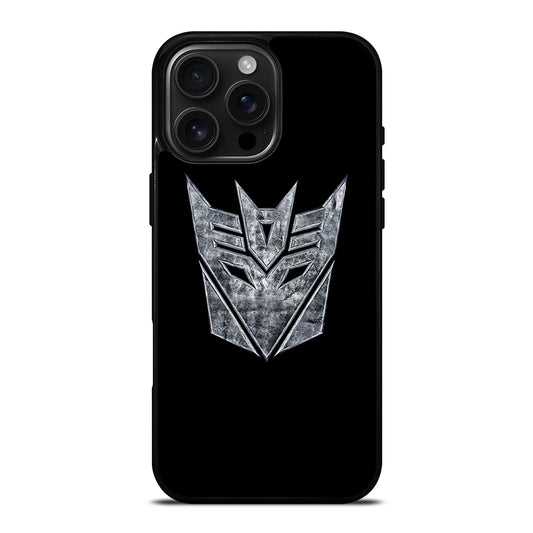 TRANSFORMERS DECEPTICONS EMBLEM iPhone 16 Pro Max Case Cover