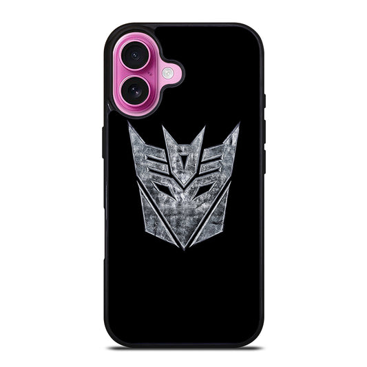 TRANSFORMERS DECEPTICONS EMBLEM iPhone 16 Plus Case Cover