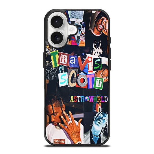 TRAVIS SCOTT RAPPER COLLAGE iPhone 17 Case Cover