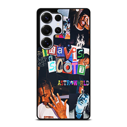 TRAVIS SCOTT RAPPER COLLAGE Samsung Galaxy S25 Ultra Case Cover