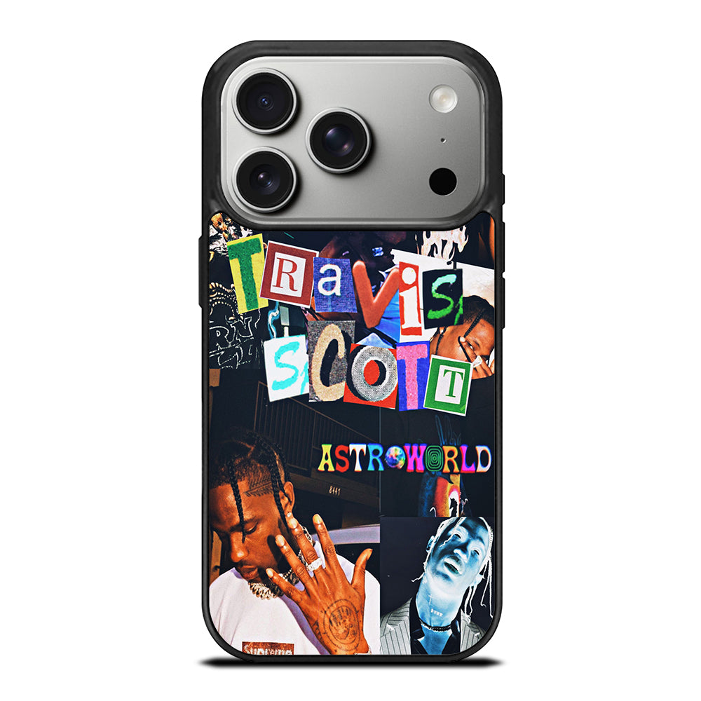 TRAVIS SCOTT RAPPER COLLAGE iPhone 17 Pro Case Cover