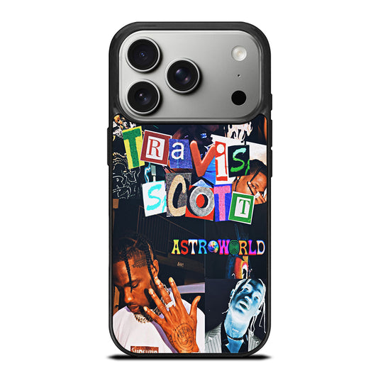 TRAVIS SCOTT RAPPER COLLAGE iPhone 17 Pro Case Cover