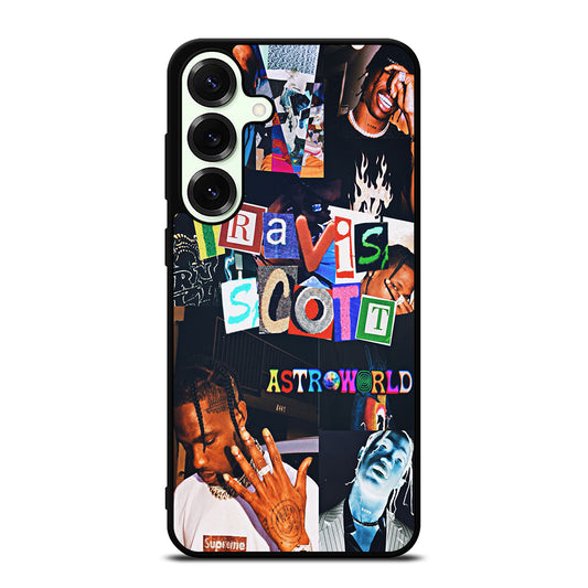 TRAVIS SCOTT RAPPER COLLAGE Samsung Galaxy S25 Plus Case Cover