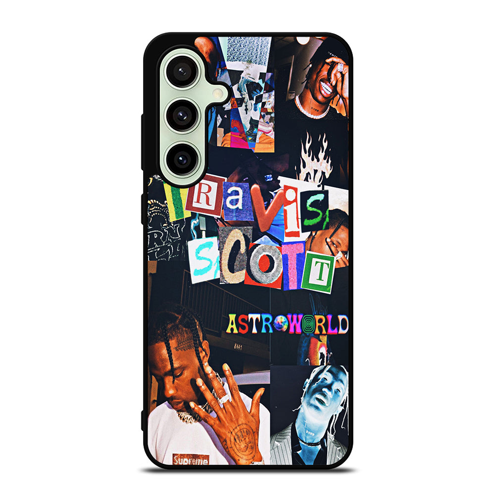 TRAVIS SCOTT RAPPER COLLAGE Samsung Galaxy S24 FE Case Cover