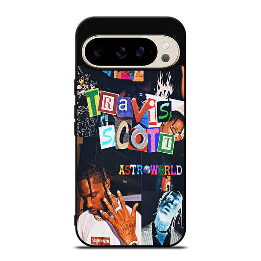 TRAVIS SCOTT RAPPER COLLAGE Google Pixel 9 Pro Case Cover