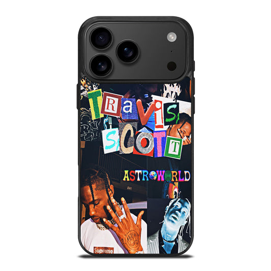 TRAVIS SCOTT RAPPER COLLAGE iPhone 17 Pro Max Case Cover