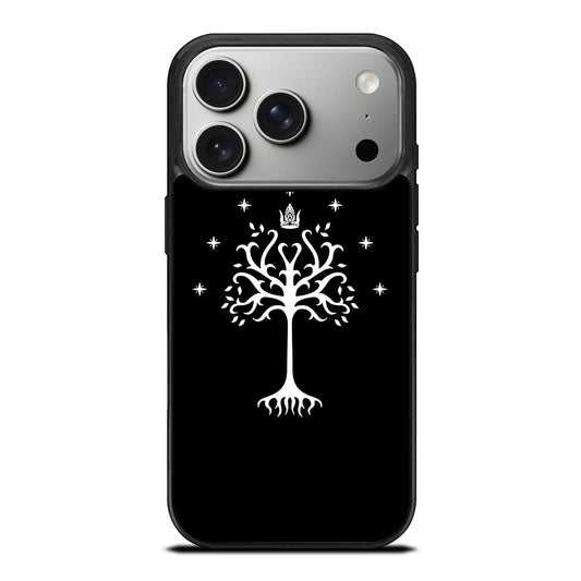 TREE OF GONDOR BLACK AND WHITE iPhone 17 Pro Case Cover