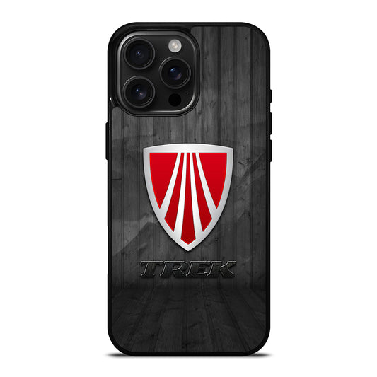 TREK BIKE LOGO WOODEN iPhone 16 Pro Max Case Cover