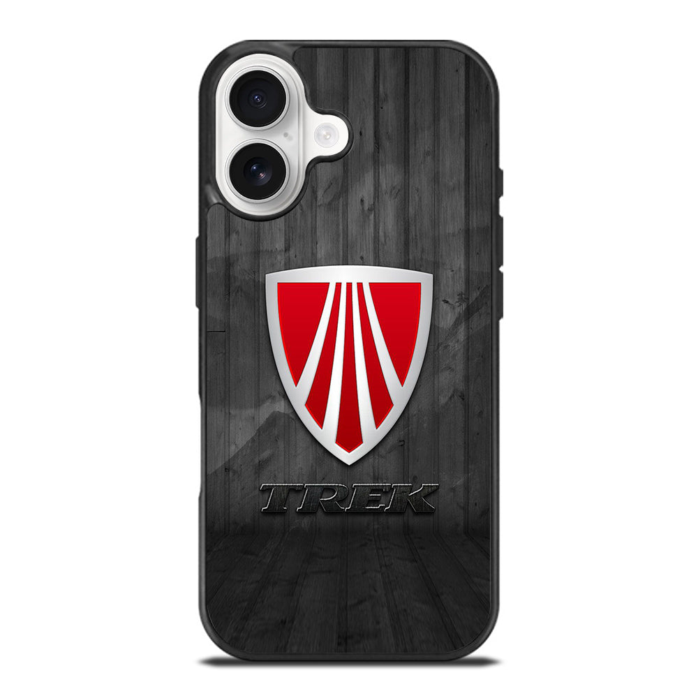 TREK BIKE LOGO WOODEN iPhone 17 Case Cover