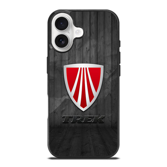 TREK BIKE LOGO WOODEN iPhone 17 Case Cover