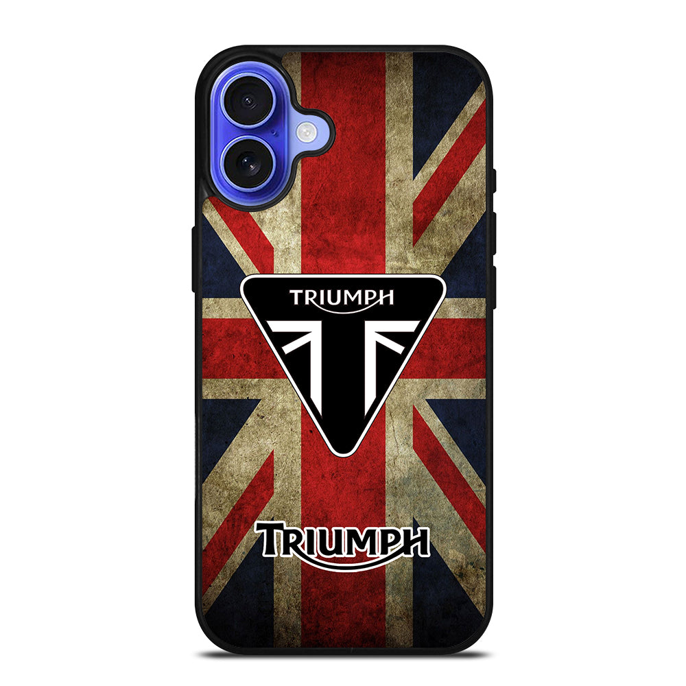 TRIUMPH MOTORCYCLE LOGO NEW iPhone 16 Case Cover