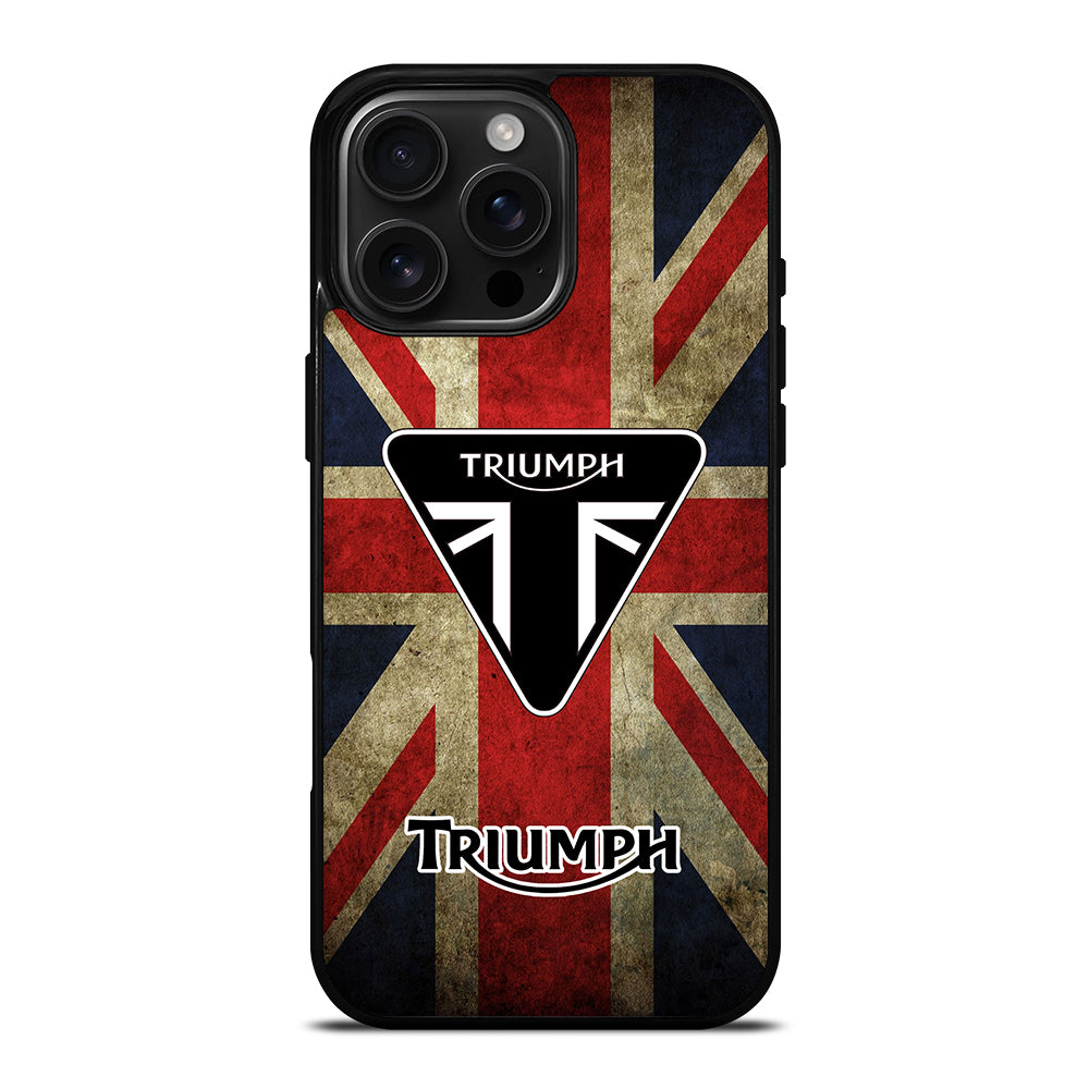 TRIUMPH MOTORCYCLE LOGO NEW iPhone 16 Pro Max Case Cover