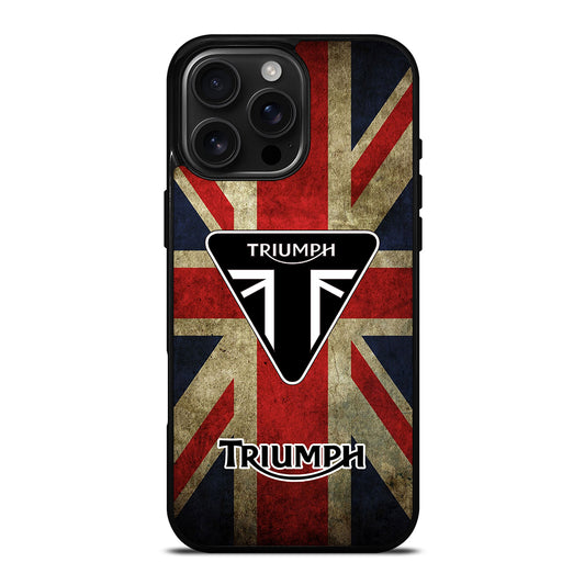 TRIUMPH MOTORCYCLE LOGO NEW iPhone 16 Pro Max Case Cover