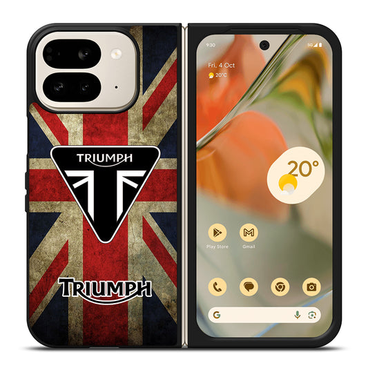 TRIUMPH MOTORCYCLE LOGO NEW Google Pixel 9 Pro Fold Case Cover