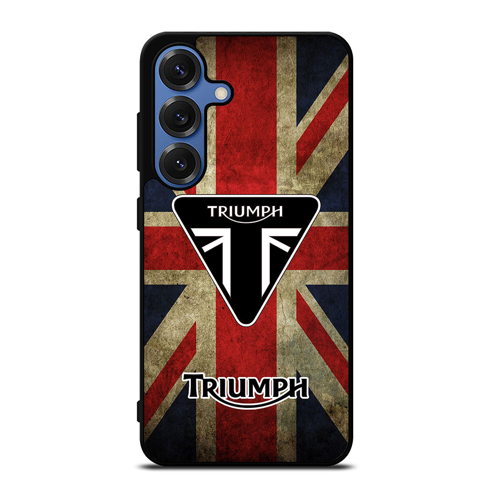 TRIUMPH MOTORCYCLE LOGO NEW Samsung Galaxy S25 Case Cover