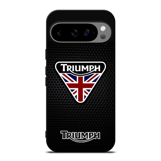 TRIUMPH MOTORCYCLE METAL LOGO Google Pixel 9 Pro XL Case Cover