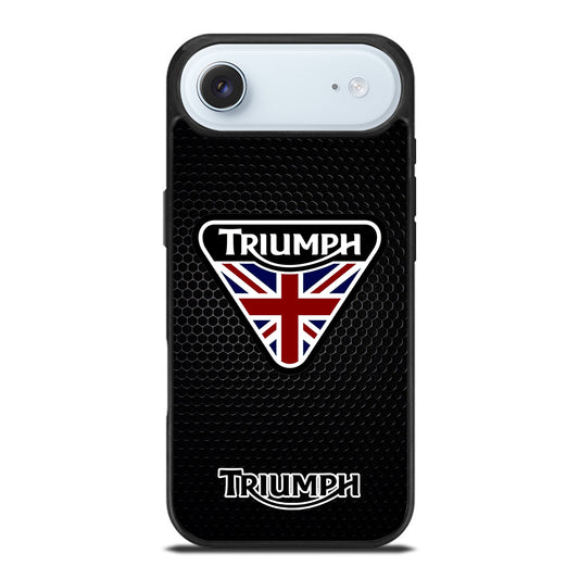 TRIUMPH MOTORCYCLE METAL LOGO iPhone Air Case Cover