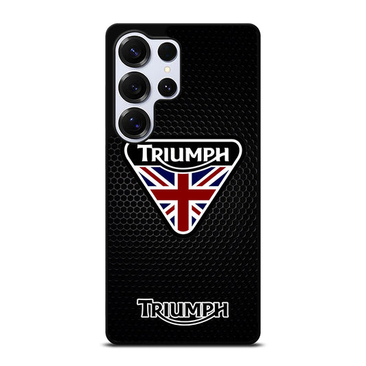 TRIUMPH MOTORCYCLE METAL LOGO Samsung Galaxy S26 Ultra Case Cover