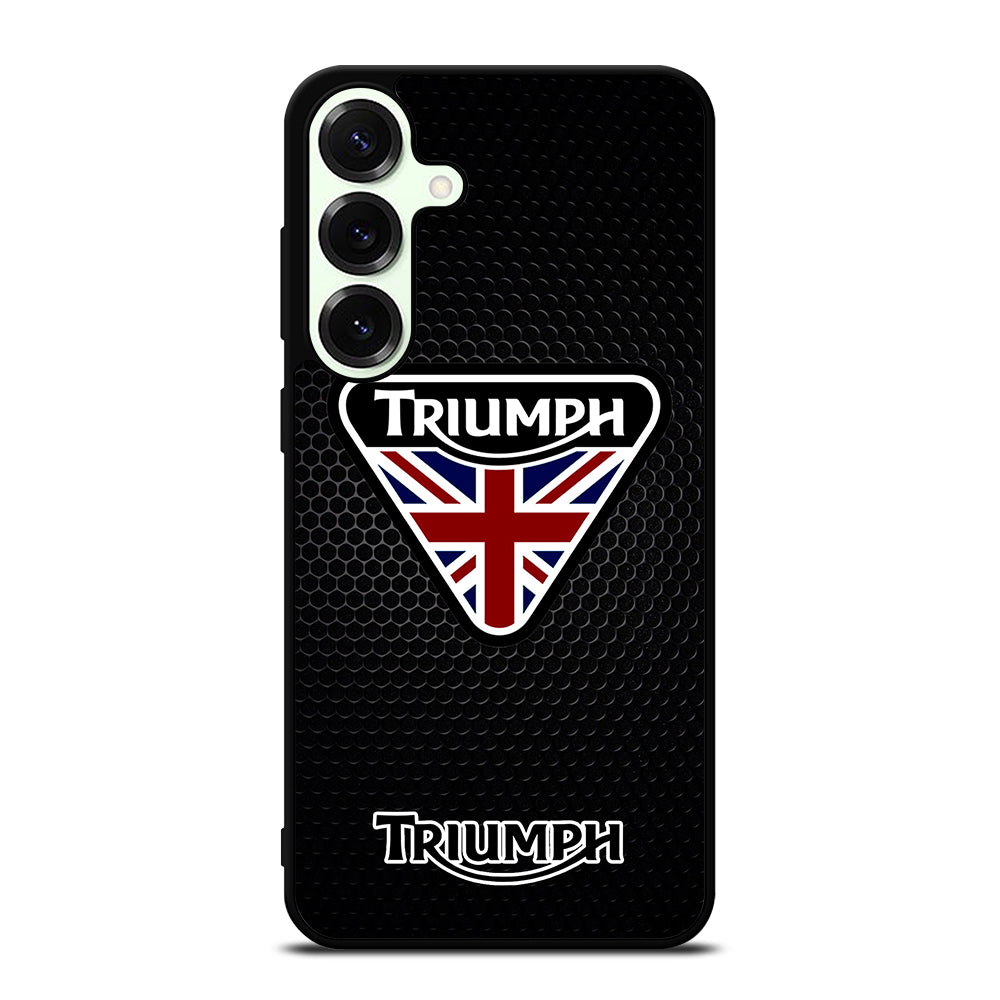 TRIUMPH MOTORCYCLE METAL LOGO Samsung Galaxy S25 Plus Case Cover