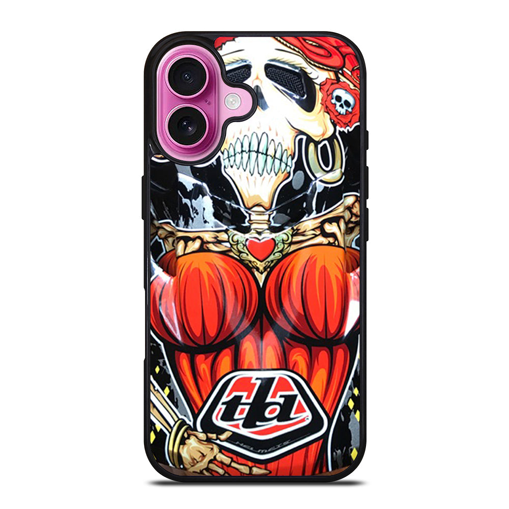 TROY LEE DESIGN SKULL iPhone 16 Plus Case Cover