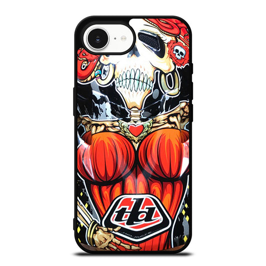 TROY LEE DESIGN SKULL iPhone 16e Case Cover