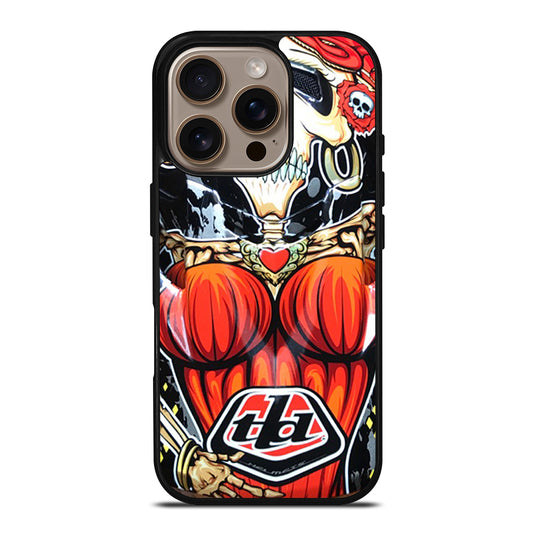 TROY LEE DESIGN SKULL iPhone 16 Pro Case Cover