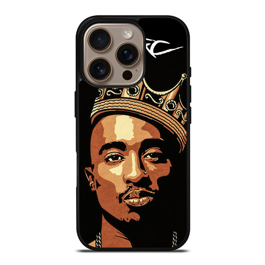 TUPAC SHAKUR KING iPhone 16 Pro Case Cover