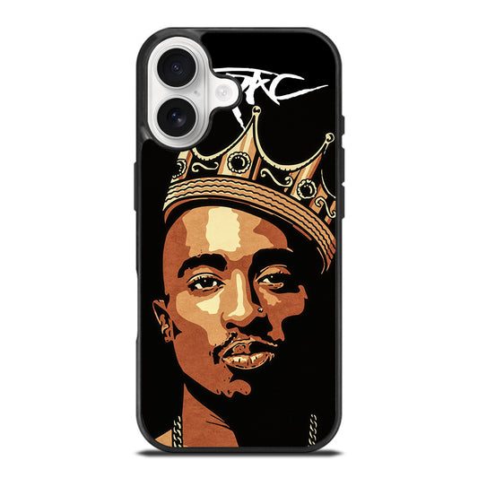 TUPAC SHAKUR KING iPhone 17 Case Cover