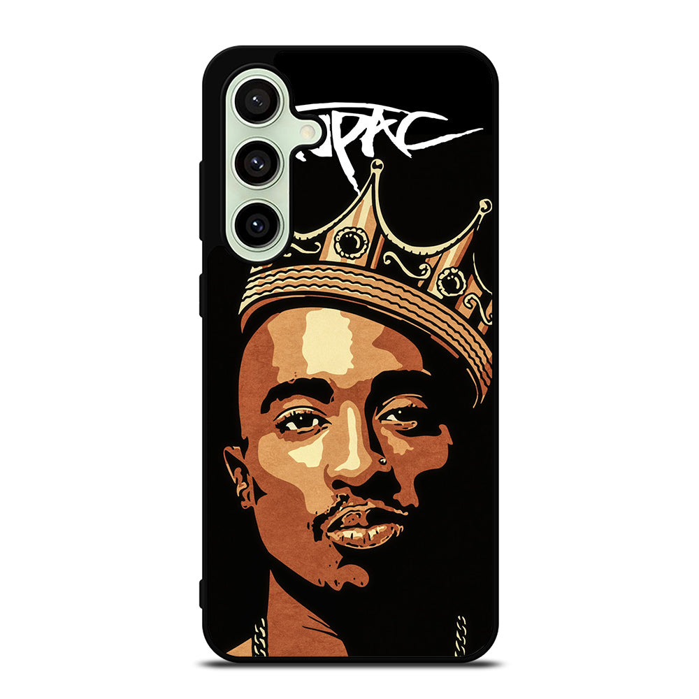 TUPAC SHAKUR KING Samsung Galaxy S24 FE Case Cover