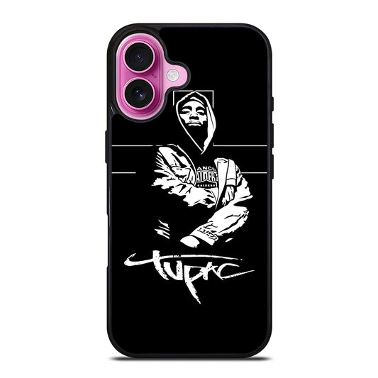 TUPAC SHAKUR RAPPER iPhone 16 Plus Case Cover