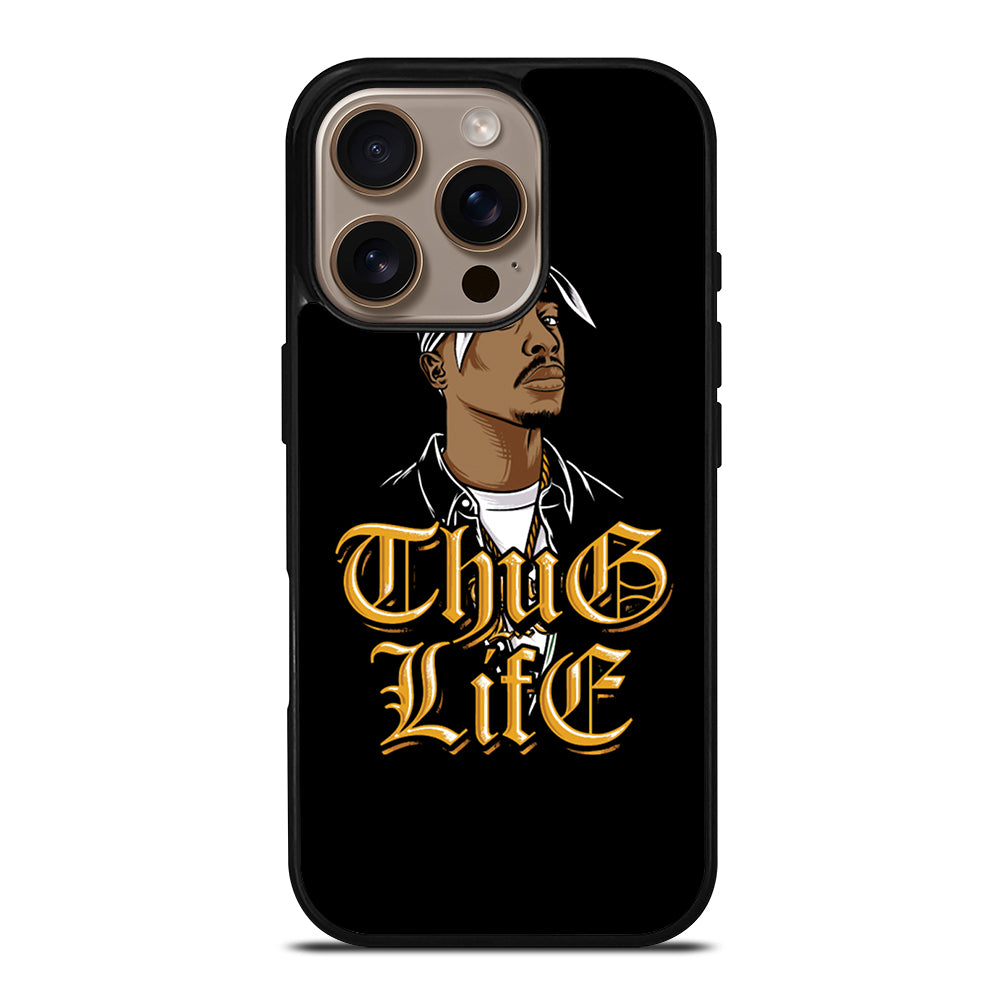 TUPAC SHAKUR THUG LIFE iPhone 16 Pro Case Cover