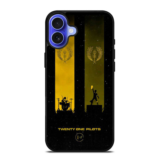 TWENTY ONE PILOTS BAND iPhone 16 Case Cover