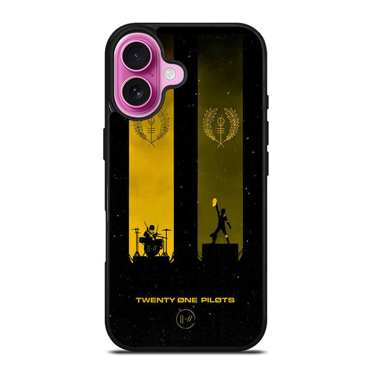 TWENTY ONE PILOTS BAND iPhone 16 Plus Case Cover