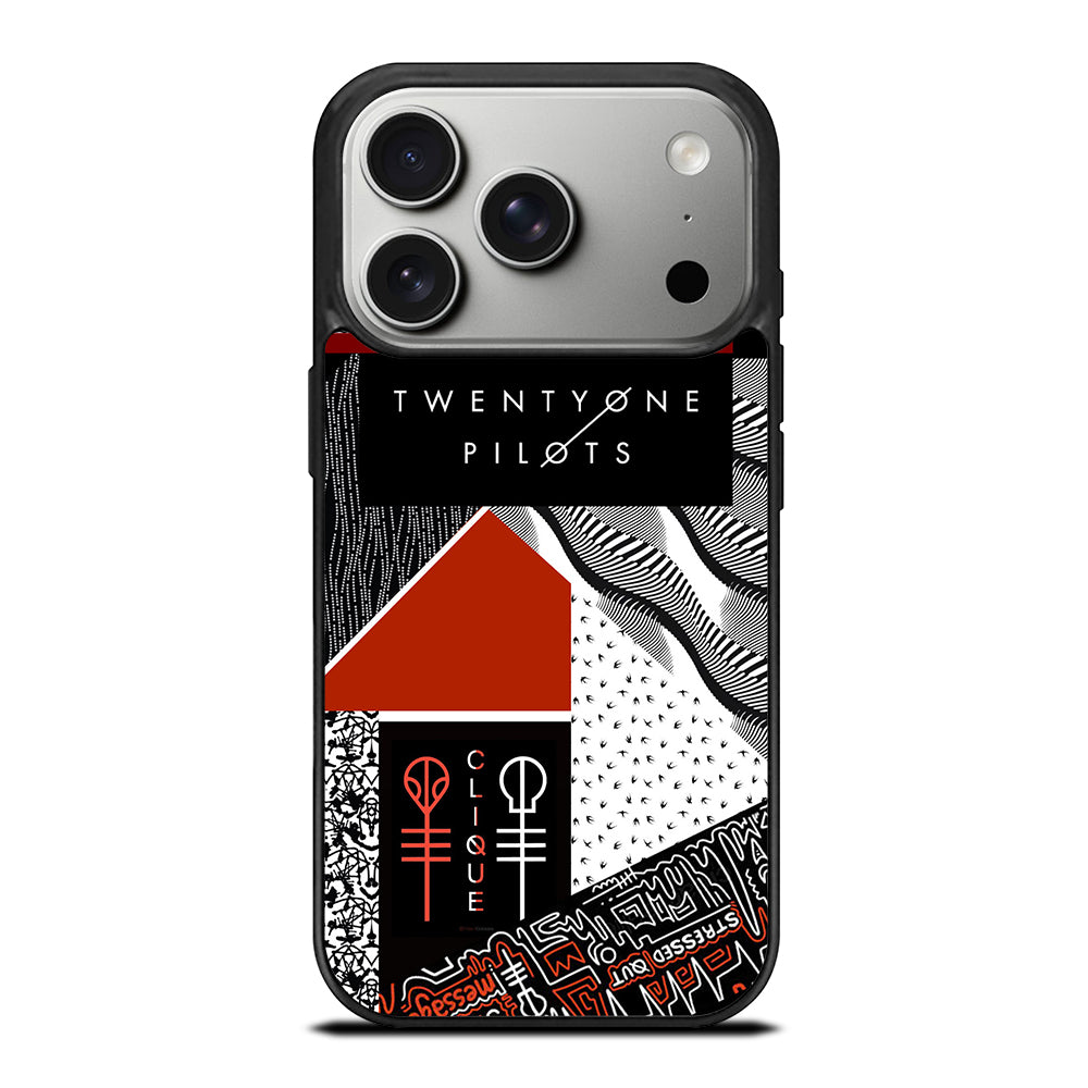 TWENTY ONE PILOTS BLURRYFACE iPhone 17 Pro Case Cover
