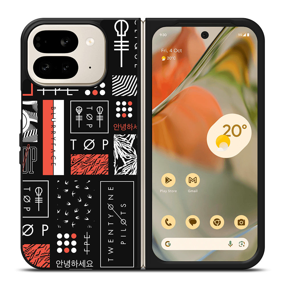 TWENTY ONE PILOTS BLURRYFACE 2 Google Pixel 9 Pro Fold Case Cover