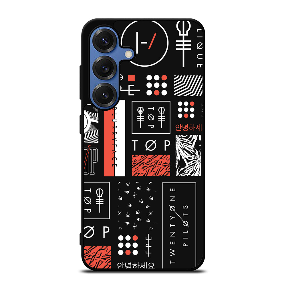 TWENTY ONE PILOTS BLURRYFACE 2 Samsung Galaxy S25 Case Cover